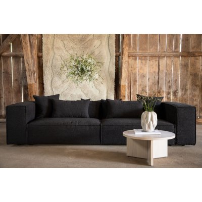 Gillholmen 3-sits soffa - Svart boucle