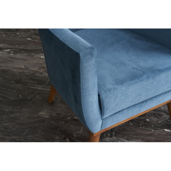 Fauteuil Gonca - Bleu