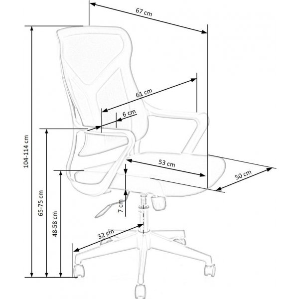 Idol kontorsstol - Grå Idol kontorsstol - Grå
