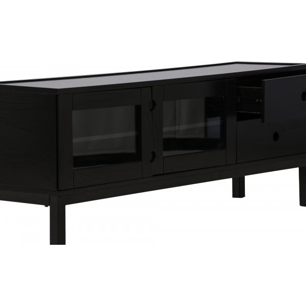 Alcoa TV-bänk 150 cm - Svart Alcoa TV-bänk 150 cm - Svart