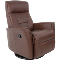 Hjellegjerde Harstad manuell reclinerfåtölj - Cacao (Läder) Hjellegjerde Harstad manuell reclinerfåtölj - Cacao (Läder)