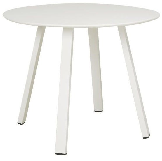 Marion matbord i aluminium 100 cm - Vit