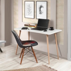 Bureau Fabio 120x60 cm - Blanc