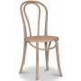 Skagen matgrupp; matbord 140 cm - Vit / brunbetsad ek med 4 st Danderyd No.18 matstolar Whitewash