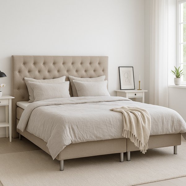 Comfort kontinentalsng 160 cm - Beige