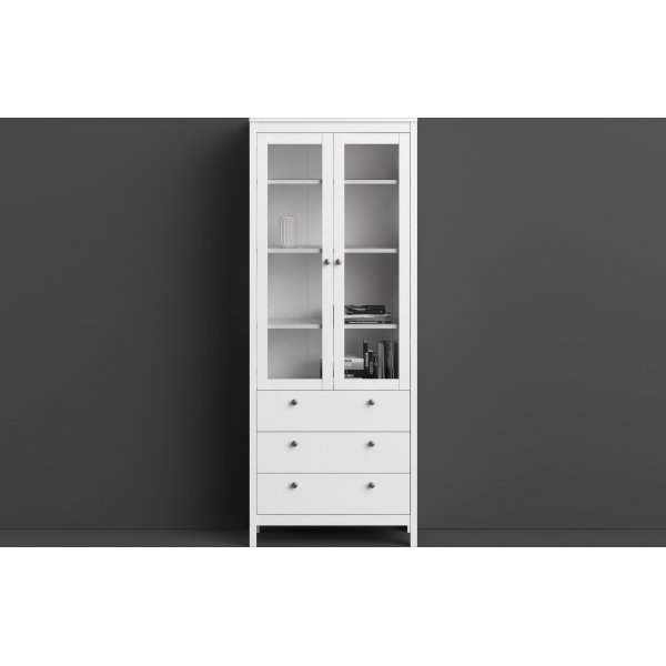 Vitrinekast Madrid - Wit