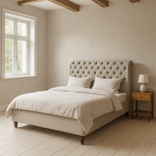 Salomon sängram 140 cm - Beige Salomon sängram 140 cm - Beige