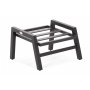 Morton Ftljset med bord & fotpallar (recliner) - Mrkgr/gr
