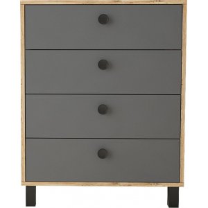 Commode Vilamo 80 - Pin/anthracite