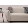 Eddy 3-sits soffa - Vit