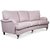 Howard Watford deluxe 4-sits svngd soffa - Rosa
