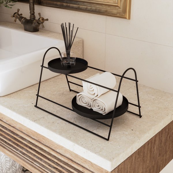 Assiette dcorative Plato 13 - Noir