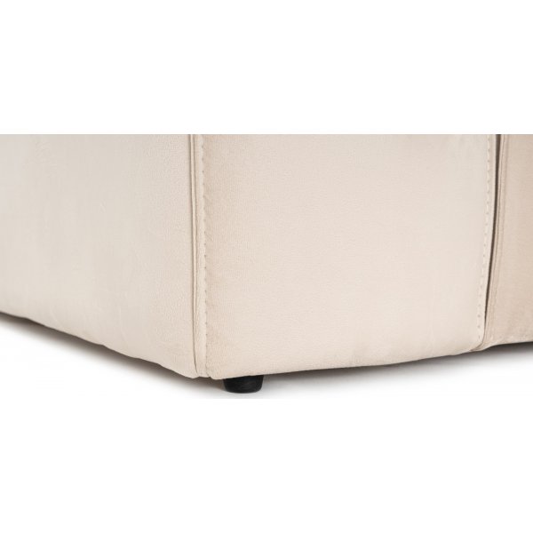 Lora hörnmodul vänster - Cream Lora hörnmodul vänster - Cream