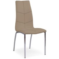 Stol Joline - Mörkbeige/krom Stol Joline - Mörkbeige/krom