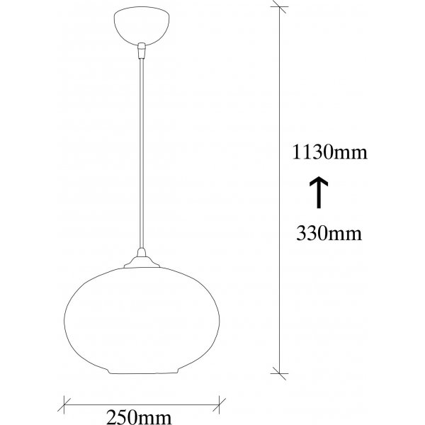 Plafonnier Camini 867 - Noir/miel Plafonnier Camini 867 - Noir/miel
