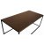 Toppskiva 120x60 cm mrkbrun fiskbensmnster