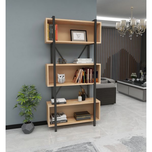 Selma bokhylla - Furu