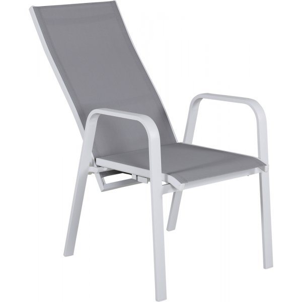 Fauteuil Copacabana - Gris/Blanc
