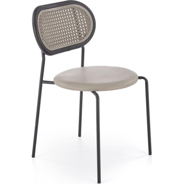 Chaise de salle  manger Cadeira 524 - Gris