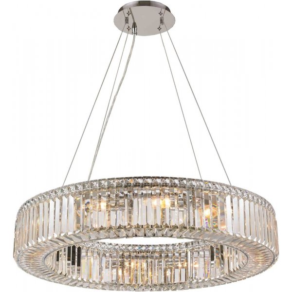 Villa ljuskrona D80cm - Kristall