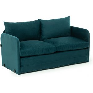 Saga 2-sits bddsoffa XL - Petroleumgrn