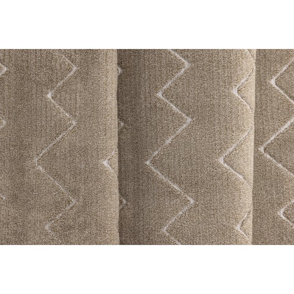 Fia vloerkleed 290 x 200 cm - Bruin