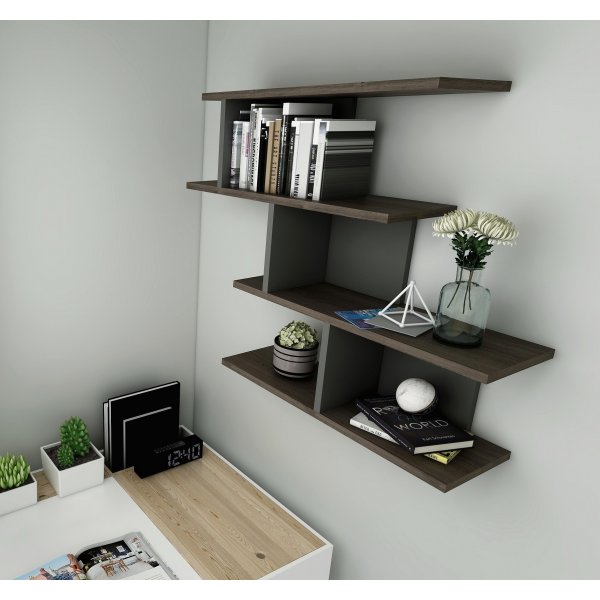 Rosie v�gghylla - Antracit/valn�t