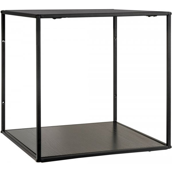 Vita Vägghylla - Svart - 36x36x36 Vita Vägghylla - Svart - 36x36x36