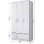 Armoire Baden 2 - Blanc
