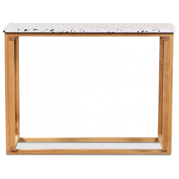 Konsolbord Ek med stenskiva 100 cm bred Konsolbord Ek med stenskiva 100 cm bred