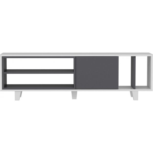 Banc multimdia Rosmar - Blanc/anthracite