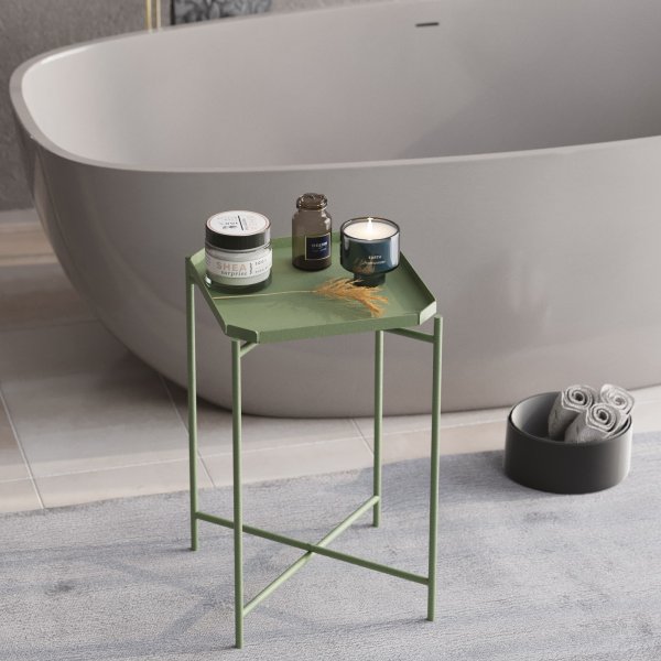 Table basse Vela 46 x 46 cm - Vert Table basse Vela 46 x 46 cm - Vert