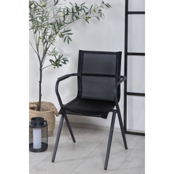 Alina matstol - Svart