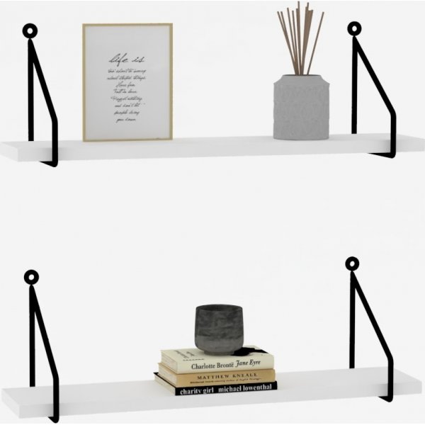 Reco wandplank - Wit Reco wandplank - Wit