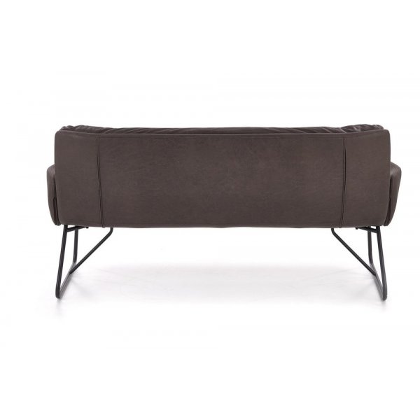 Gerda XL soffa - M�rk gr�/svart