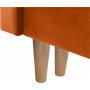 Noret slaapbank divan sofa - Oranje rood