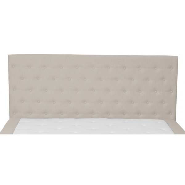 Snggavel med knappar 160 cm bred beige