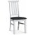 Groupe repas Fr : Table 140 cm avec 4 chaises Ms - Chne/blanc