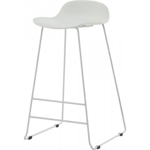 Tabouret de bar Cool - Plastique blanc Tabouret de bar Cool - Plastique blanc