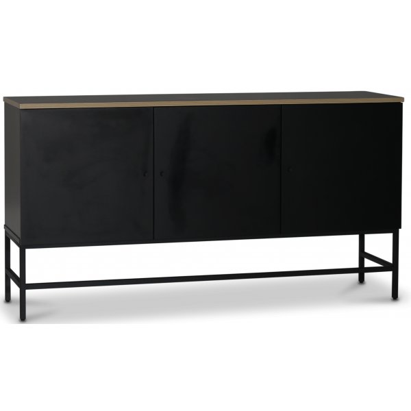 Edge sideboard - Svart högtryckslaminat (HPL) Edge sideboard - Svart högtryckslaminat (HPL)