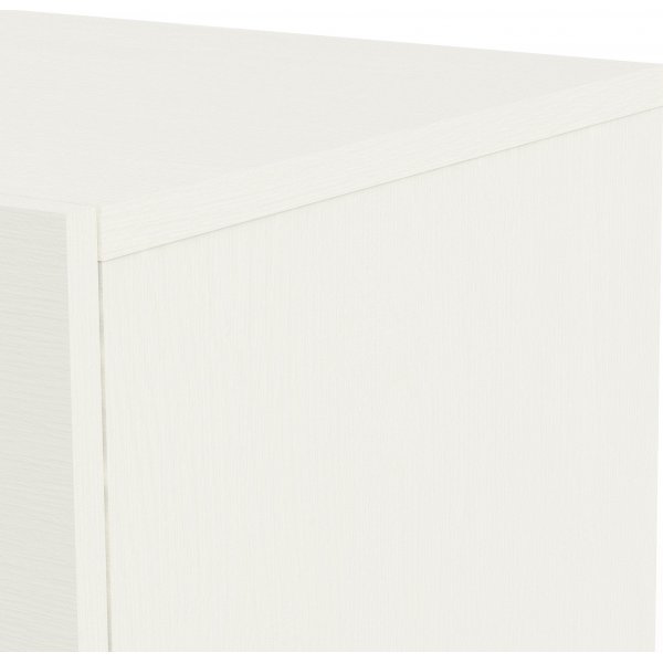 Pepe brede ladekast met 4 laden - Witte doos Pepe brede ladekast met 4 laden - Witte doos