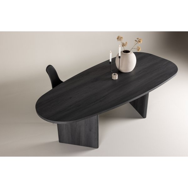 Grönvik matbord 220 x 100 cm - Svart Grönvik matbord 220 x 100 cm - Svart