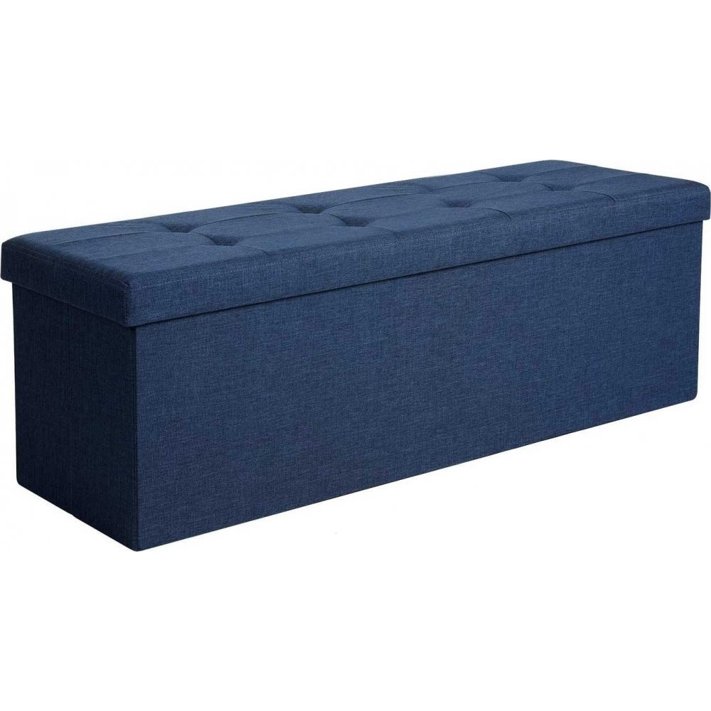 Joar sittbänk med förvaring 110 cm - Blå - Sittbänkar med förvaring