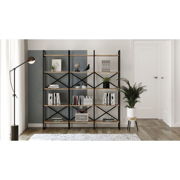 Voyage bokhylla 6 - Furu Voyage bokhylla 6 - Furu