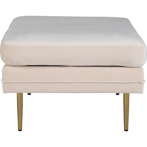 Pouf Savanna - Velours beige Pouf Savanna - Velours beige