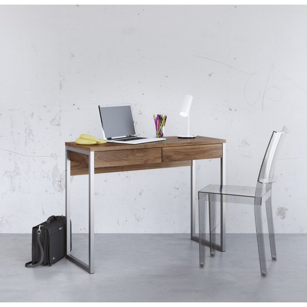 Function Plus skrivbord 101,6 x 40 x 76,5 cm - Valnöt Function Plus skrivbord 101,6 x 40 x 76,5 cm - Valnöt