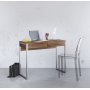 Function Plus skrivbord 101,6 x 40 x 76,5 cm - Valnt