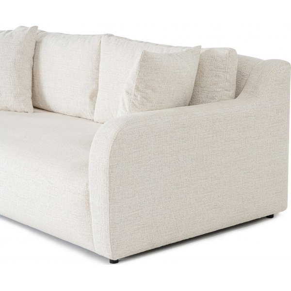 Canapé divan latéral gauche - Gris clair Canapé divan latéral gauche - Gris clair