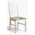 Groupe de restauration en granit; table blanche 180x90 cm avec 6 chaises de salle  manger arc blanches