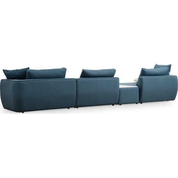 Canap divan Maya 425 cm - Bleu